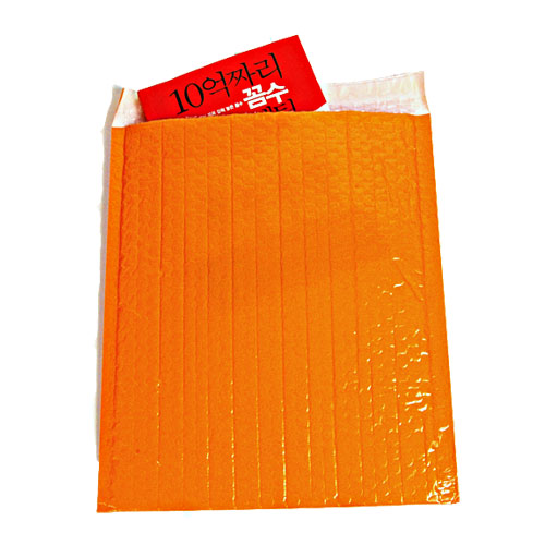안전봉투 오렌지 배송은 착불!  16cm*22.5cm+4cm수량은 100장 단위 